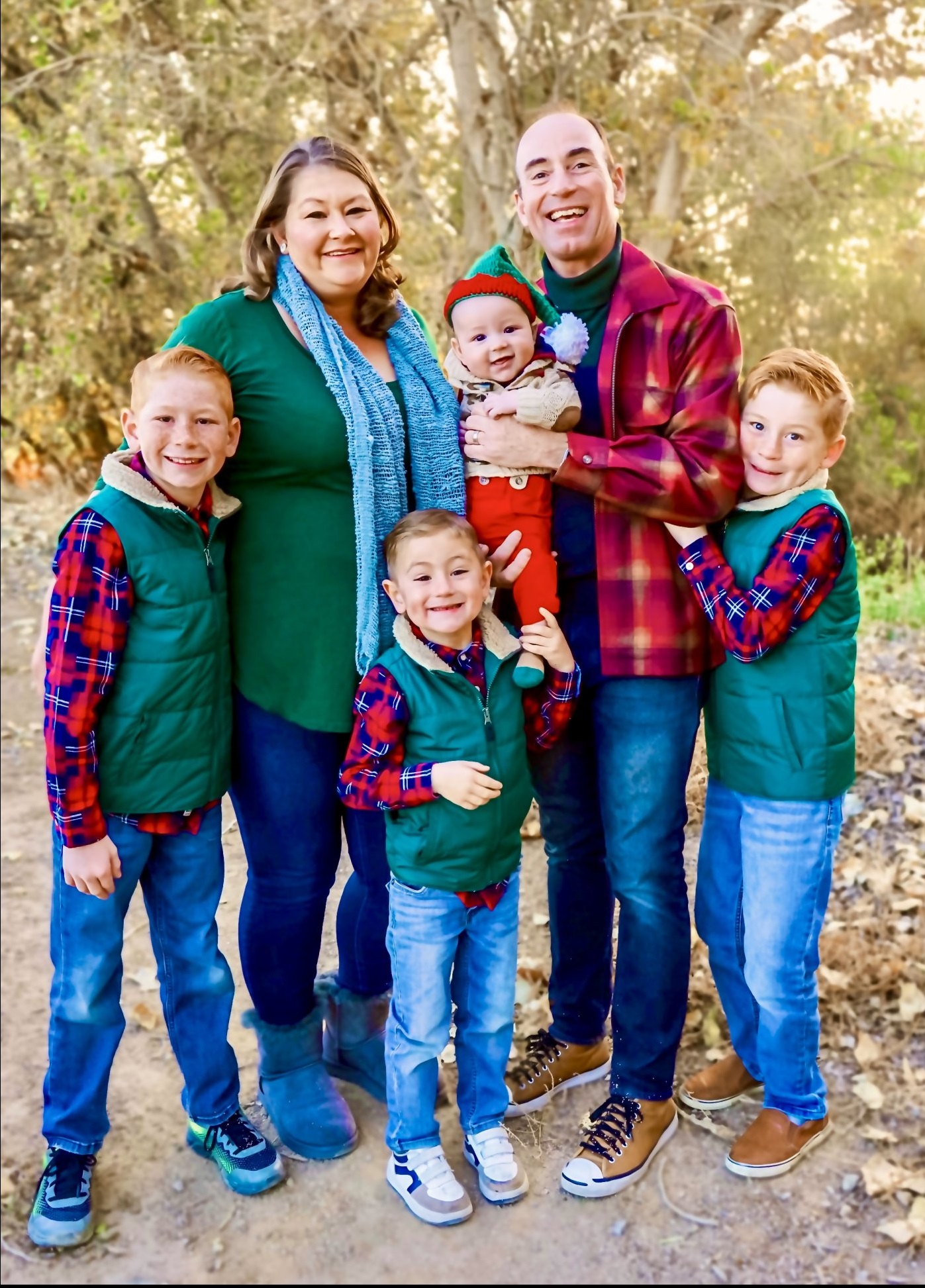 Pastor Brian Barlow and family